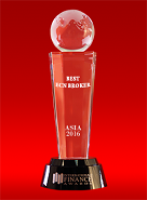 Лучший ECN-брокер Азии 2016 года по версии International Finance Awards